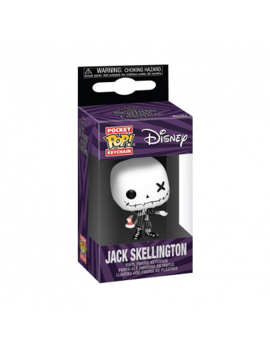 Nightmare before Christmas POP! Vinyl Keychains 4 cm Patchwork - Jack Display (12)