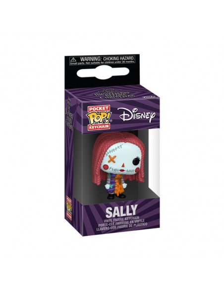Nightmare before Christmas POP! Vinyl Keychains 4 cm Patchwork - Sally Display (12)