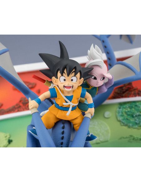 Dragon Ball Figuarts ZERO PVC Statue Son Goku (mini) & Supreme Kai (mini) Welcome to the great Adventure! 23 cm