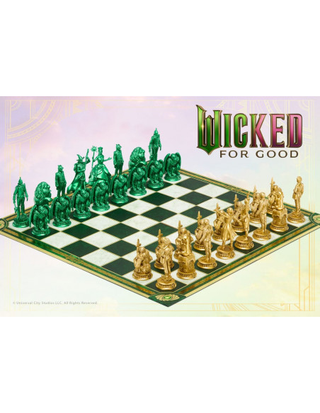Wicked: For Good Chess Set Shiz vs. Emerald City