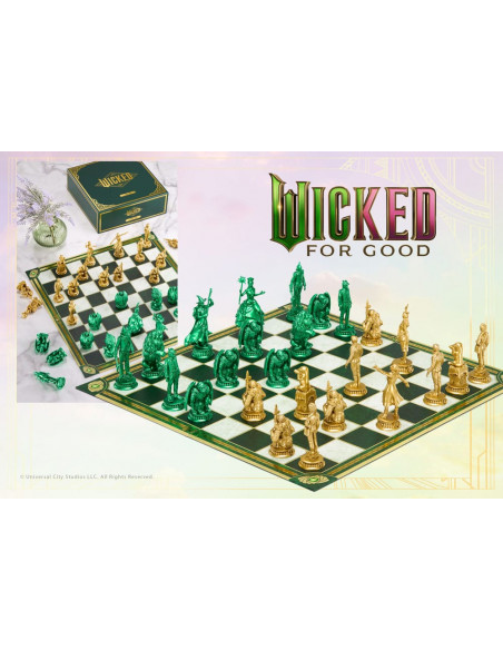 Wicked: For Good Chess Set Shiz vs. Emerald City