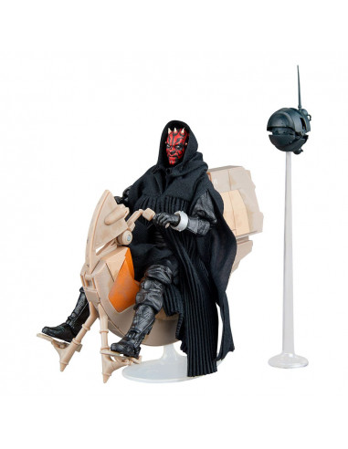 Star Wars Episode I Black Series Vehicle with Action Figure Darth Maul & Sith Speeder 25th Anniversary
