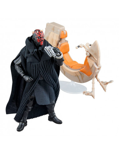 Star Wars Episode I Black Series Vehicle with Action Figure Darth Maul & Sith Speeder 25th Anniversary