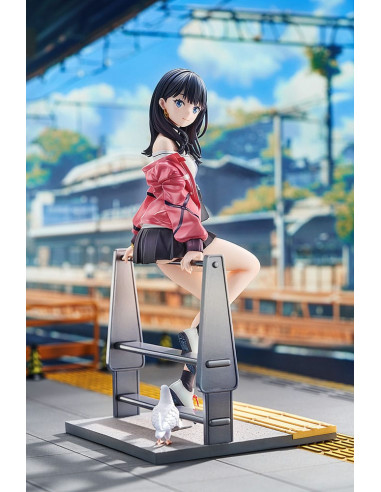 Gridman Universe PVC Statue 1/7 Rikka Takarada: Blue Sky Station 21 cm