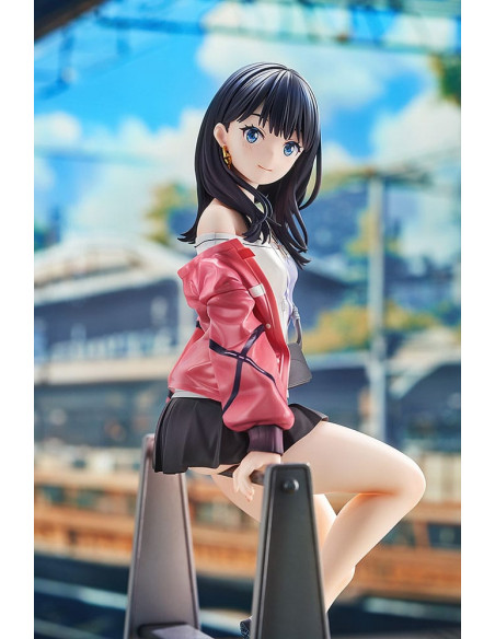 Gridman Universe PVC Statue 1/7 Rikka Takarada: Blue Sky Station 21 cm