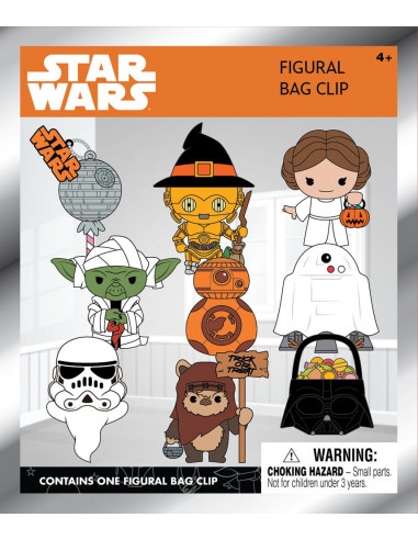 Star Wars 3D PVC Bag Clips Halloween Display (24)