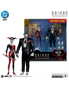 BATMAN ANIM COM HARLEY &  JOKER MADLOVE
