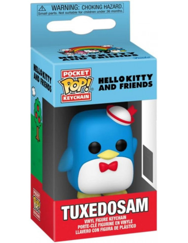Sanrio POP! Vinyl Keychains 4 cm Tuxedosam Display (12)