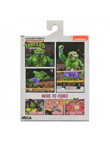 Teenage Mutant Ninja Turtles (Archie Comics) Action Figure Stump Wrestling Leatherhead 18 cm