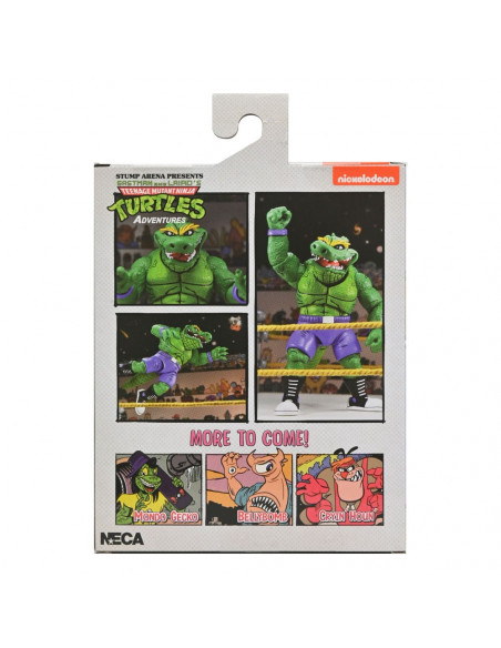 Teenage Mutant Ninja Turtles (Archie Comics) Action Figure Stump Wrestling Leatherhead 18 cm