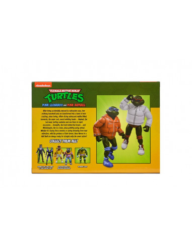 Teenage Mutant Ninja Turtles (Cartoon) Action Figure Punk Leo and Punk Raph 2 Pack 18 cm