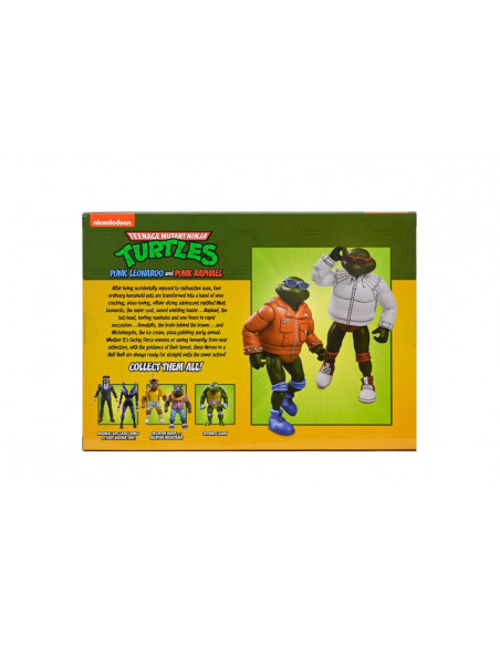 Teenage Mutant Ninja Turtles (Cartoon) Action Figure Punk Leo and Punk Raph 2 Pack 18 cm