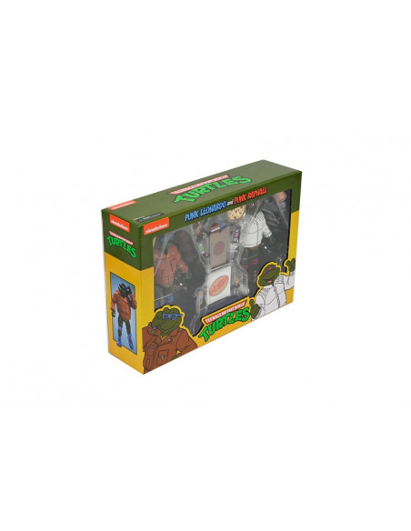Teenage Mutant Ninja Turtles (Cartoon) Action Figure Punk Leo and Punk Raph 2 Pack 18 cm