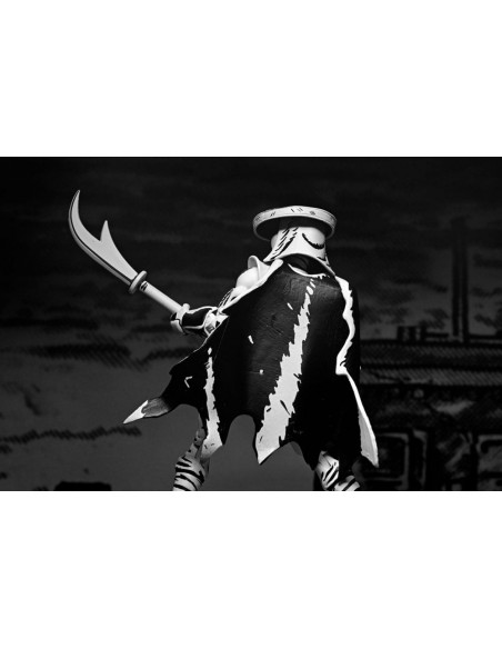 Teenage Mutant Ninja Turtles Action Figure Elite Foot Ninja Guard Black & White 18 cm