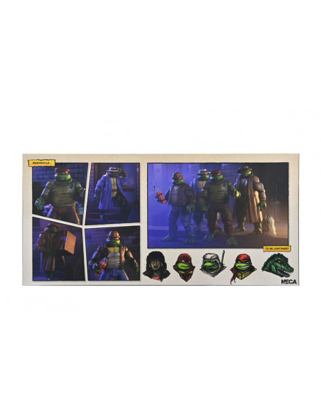 Teenage Mutant Ninja Turtles Action Figure 4 Pack Gangster Turtles 18 cm