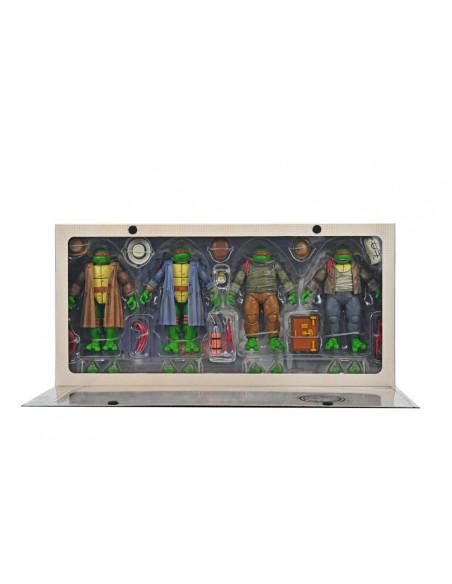 Teenage Mutant Ninja Turtles Action Figure 4 Pack Gangster Turtles 18 cm