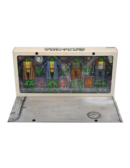 Teenage Mutant Ninja Turtles Action Figure 4 Pack Gangster Turtles 18 cm