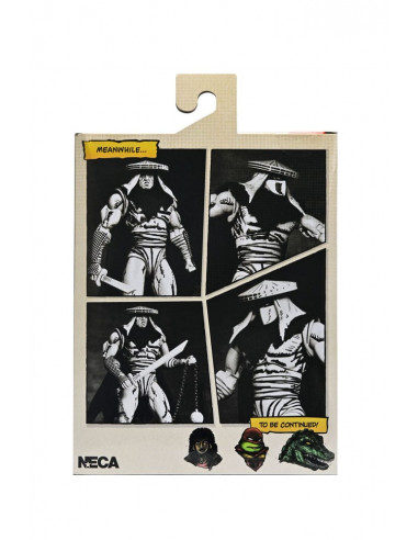Teenage Mutant Ninja Turtles Action Figure Foot Assassin Black and White 18 cm