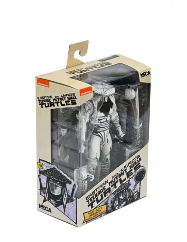 Teenage Mutant Ninja Turtles Action Figure Foot Assassin Black and White 18 cm