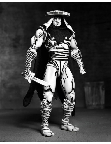 Teenage Mutant Ninja Turtles Action Figure Foot Assassin Black and White 18 cm