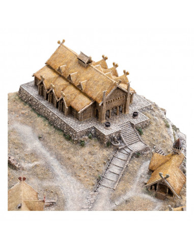 Lord of the Rings Statue Edoras - Limited Edition 15 cm