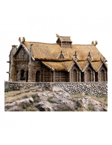 Lord of the Rings Statue Edoras - Limited Edition 15 cm