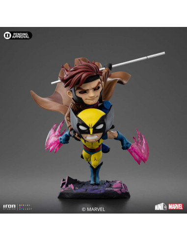 X-MEN 97 GAMBIT AND WOLVERINE MINICO