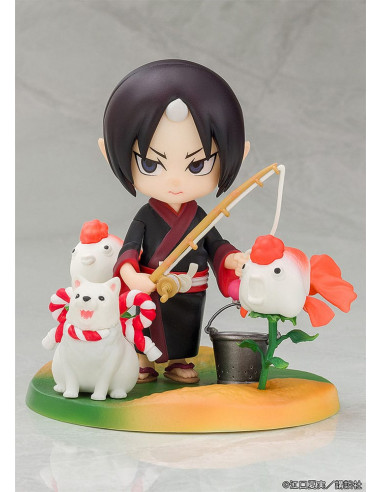 Hozuki no Reitetsu Hakotoniwa PVC Statue Hozuki & Shiro 11 cm