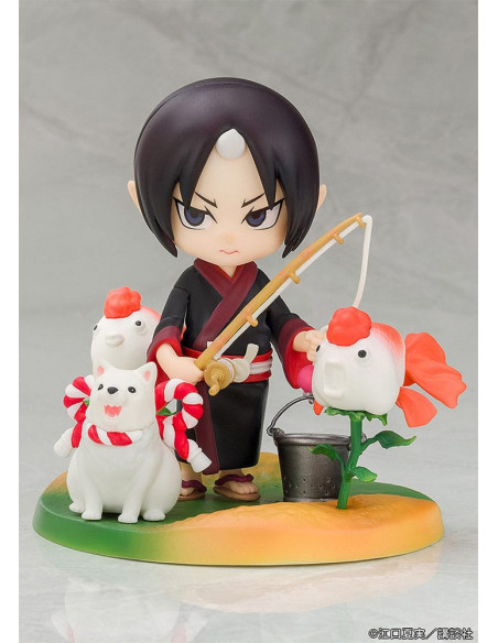 Hozuki no Reitetsu Hakotoniwa PVC Statue Hozuki & Shiro 11 cm