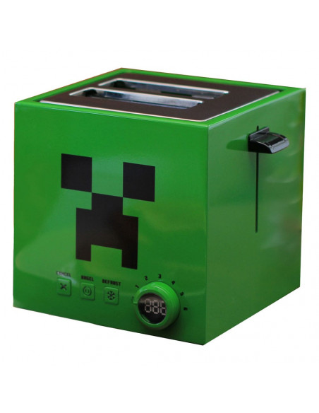 Minecraft Toaster Green Creeper Cube