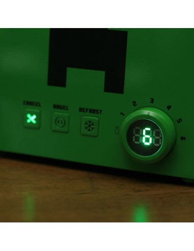 Minecraft Toaster Green Creeper Cube