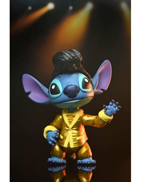 Lilo & Stitch Action Figure Ultimate Gold Suit Elvis Stitch 18 cm