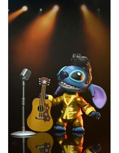 Lilo & Stitch Action Figure Ultimate Gold Suit Elvis Stitch 18 cm