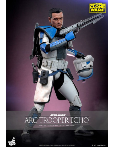 Star Wars: The Clone Wars Action Figure 1/6 Arc Trooper Echo 30 cm