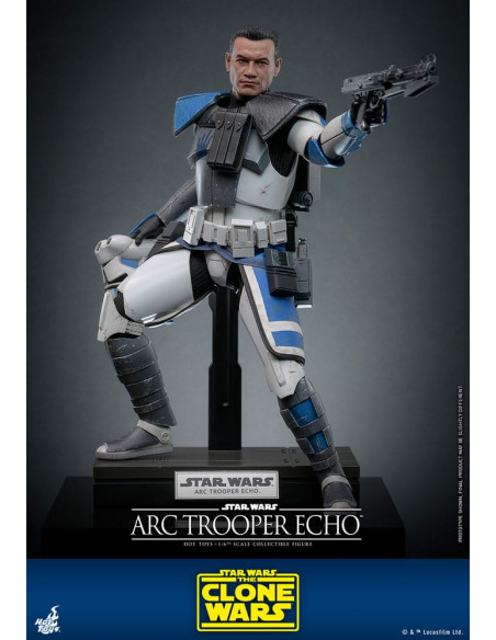 Star Wars: The Clone Wars Action Figure 1/6 Arc Trooper Echo 30 cm