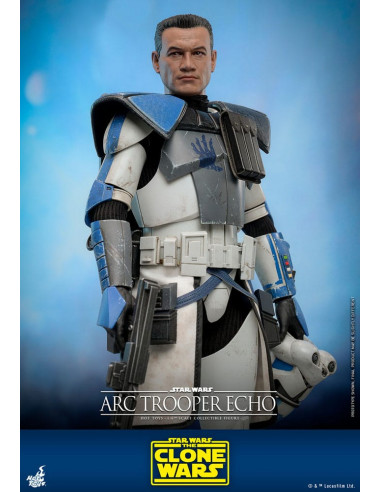 Star Wars: The Clone Wars Action Figure 1/6 Arc Trooper Echo 30 cm