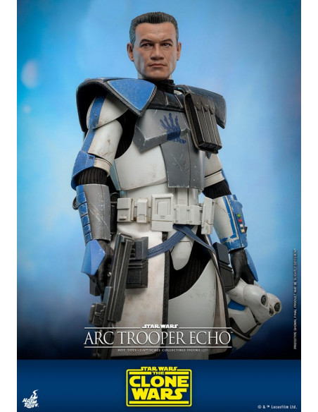 Star Wars: The Clone Wars Action Figure 1/6 Arc Trooper Echo 30 cm