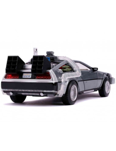BTTF II DELOREAN DIE CAST 1:24 W LIGHTS