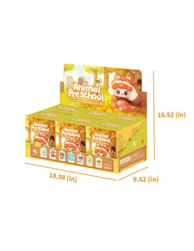 QKid: Animal Preschool Series Blind Box figure 18 cm Display (6)