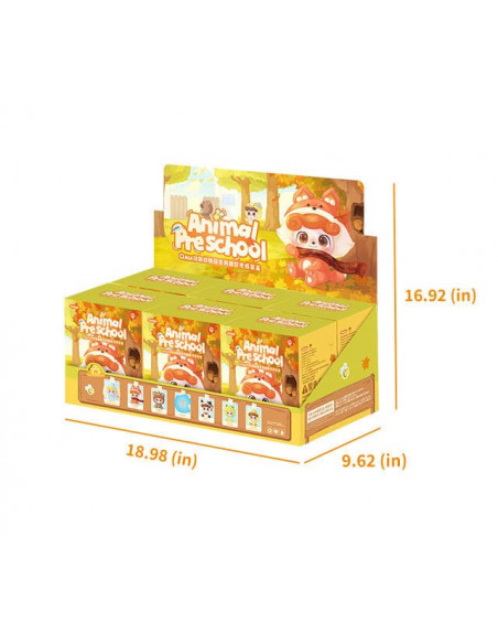 QKid: Animal Preschool Series Blind Box figure 18 cm Display (6)