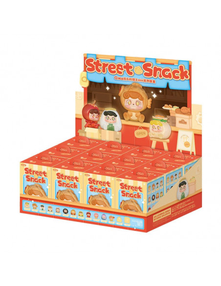 QKid: Street Snack Series Blind Box figure 5 cm Display (12)