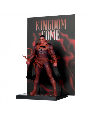DC Multiverse McFarlane Cover Recreations Action Figure Superman (Kingdom Come) (Gold Label) 18 cm