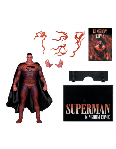 DC Multiverse McFarlane Cover Recreations Action Figure Superman (Kingdom Come) (Gold Label) 18 cm