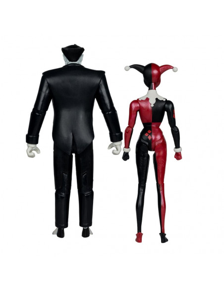 Batman: The Animated Series DC Direct Action Figures Harley Quinn & The Joker (Mad Love) (Gold Label) 18 cm