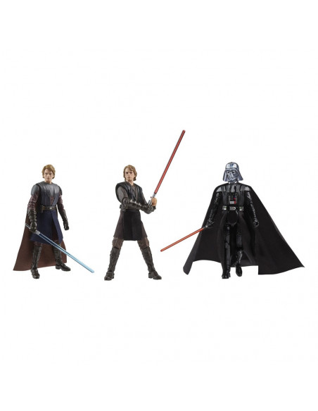 Star Wars Vintage Collection Action Figure 3-Pack The Journey of Anakin Skywalker