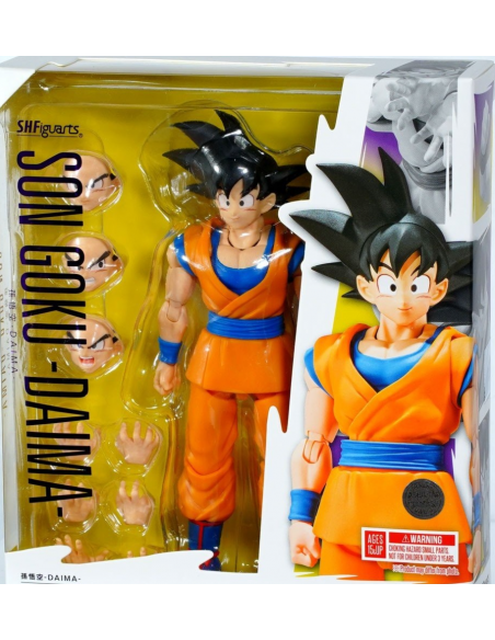 DRAGON BALL DAIMA Son Goku S.H. Figuarts Action Figure Bandai Tamashii