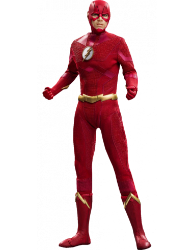 DC The Flash 2.0 Deluxe Action Figure 1:8 Grant Gustin CW Star Ace Sideshow 