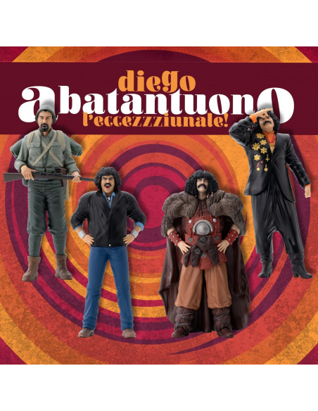 DIEGO ABATANTUONO Set Completo 4 Figure + KIT VIULEENZA cinemini Infinite Statue