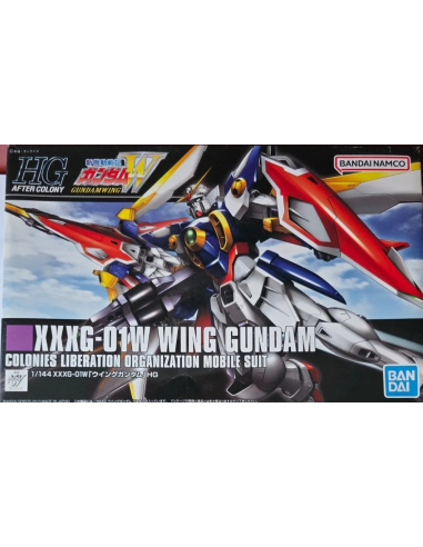 HG 162 XXXG-01W WING Gundam 1/144 Gunpla HIgh Grade Model Kit BANDAI NAMCO