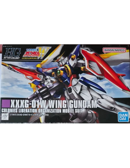 HG 162 XXXG-01W WING Gundam 1/144 Gunpla HIgh Grade Model Kit BANDAI NAMCO